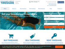 Tablet Screenshot of confusedabouttimeshare.co.uk